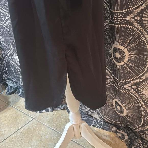 Black H&M Button Front Dress - Size 4 - Picture 6 of 9